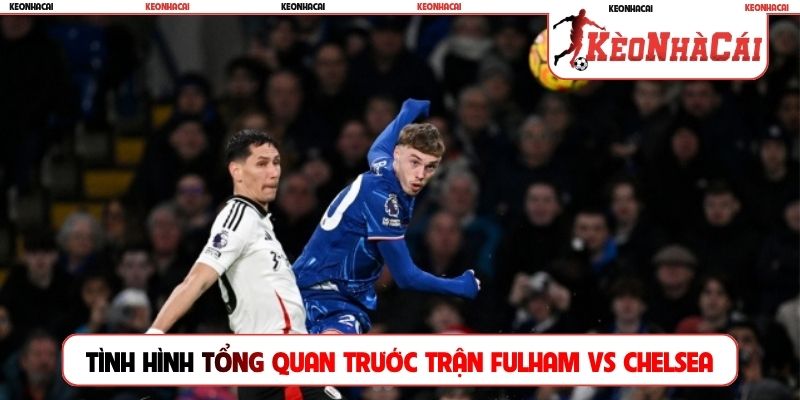 Tình hình tổng quan trước trận Fulham vs Chelsea